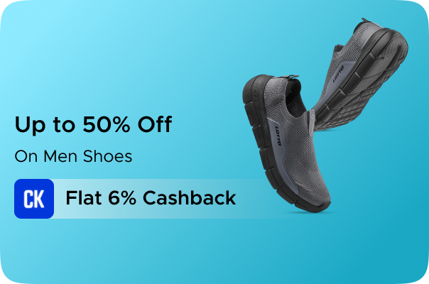 Lotto : Upto 50% Off on Men Shoes + Flat 6% CashKaro Cashback